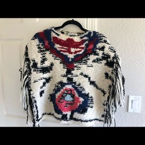 Isabel Marant x HM fringed sweater